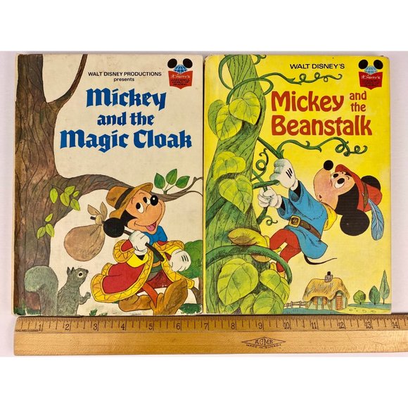 Disney's Wonderful World of Reading Lot of Six Vintage 1970s Children’s Books - Picture 10 of 12